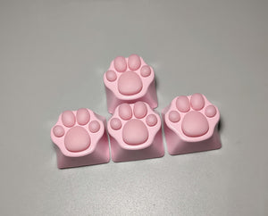 Cute Paw Keycap - Set of 4 - The PNK Stuff